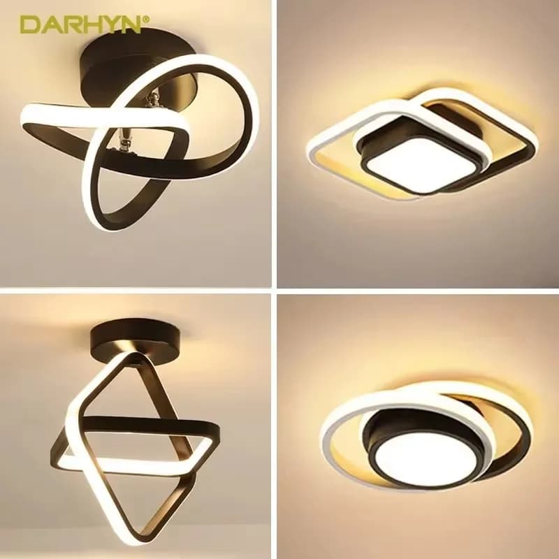 Modern LED Aisle Ceiling Lights Nodic Home Lighting Led Surface Mounted for Bedroom Living Room Corridor Light Balcony Lights