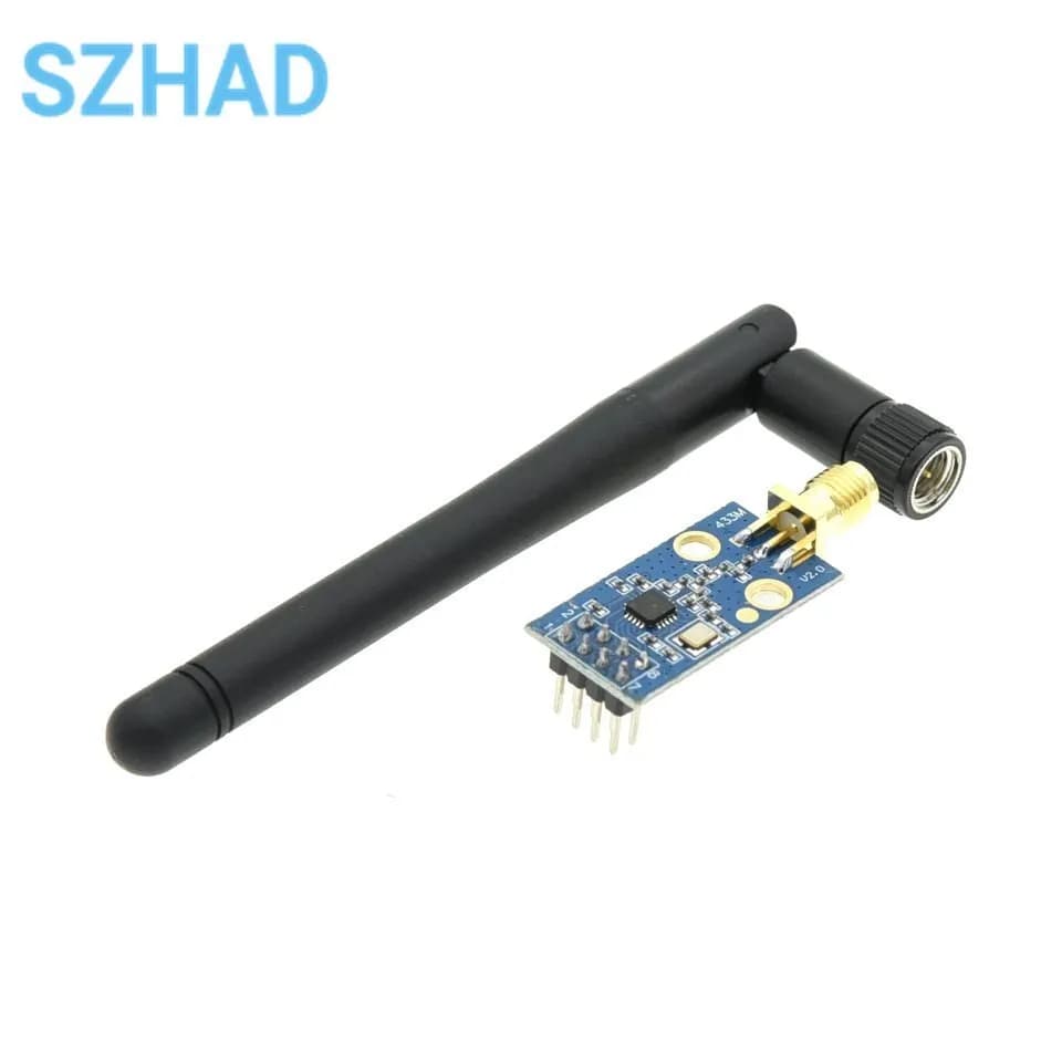 CC1101 Wireless Module With SMA Antenna Wireless Transceiver Module For 315/433/868/915MHZ