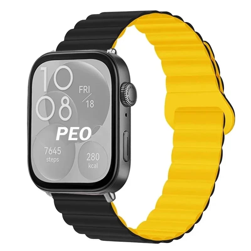 Magnetic Loop for Huawei Watch Fit 3 Strap Silicone Bracelet Wristband Redplacement correa Watchband for Huawei Fit3 Accessories