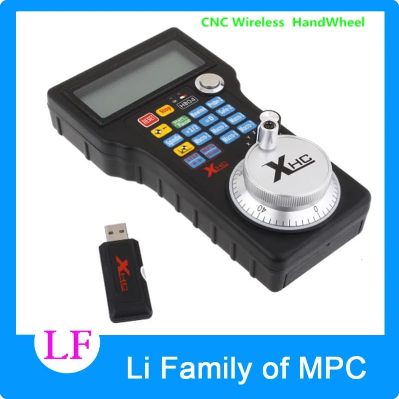 New Wireless USB MPG Pendant Handwheel Mach3 For CNC Mac.Mach 3,4 Axis Controller CNC Wireless Handwheel