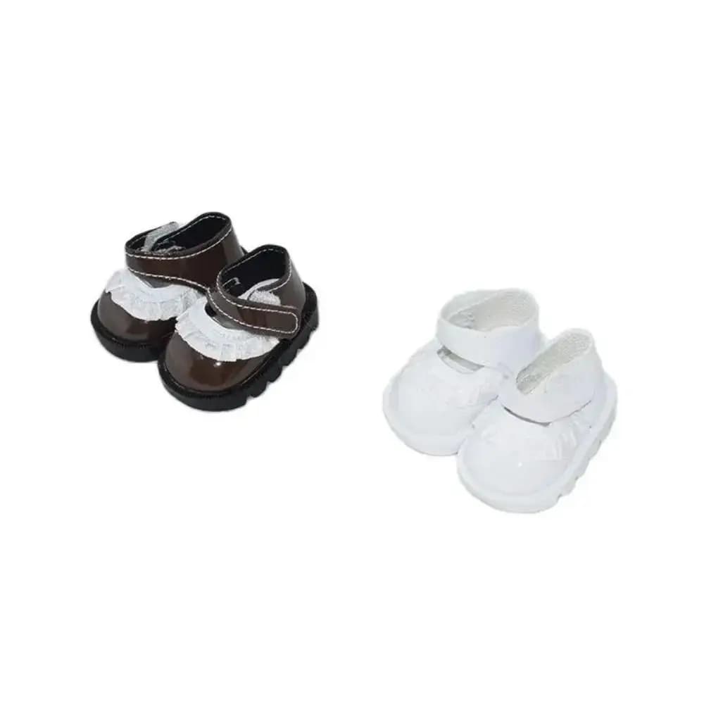 PU Leather PU Leather Bow Doll Shoes Boots Shoes Doll Shoes Leather Shoes Dolls 5.5cm Mini Doll Shoes Boots Kids Gifts