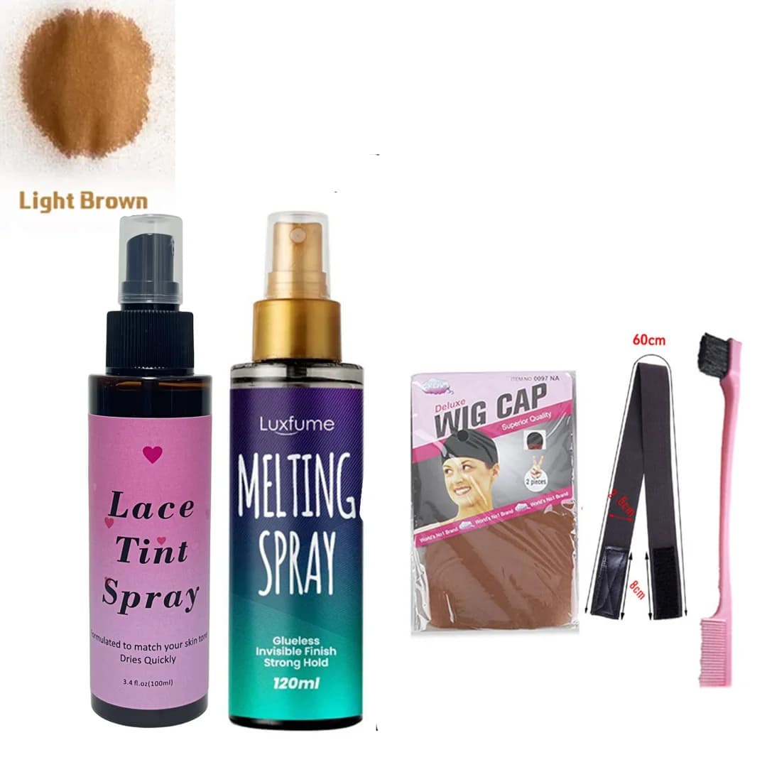 Melting spray for lace wigs melting spray stong hold invisible wax stick for wig women hair wax sticks and finishing hair stick