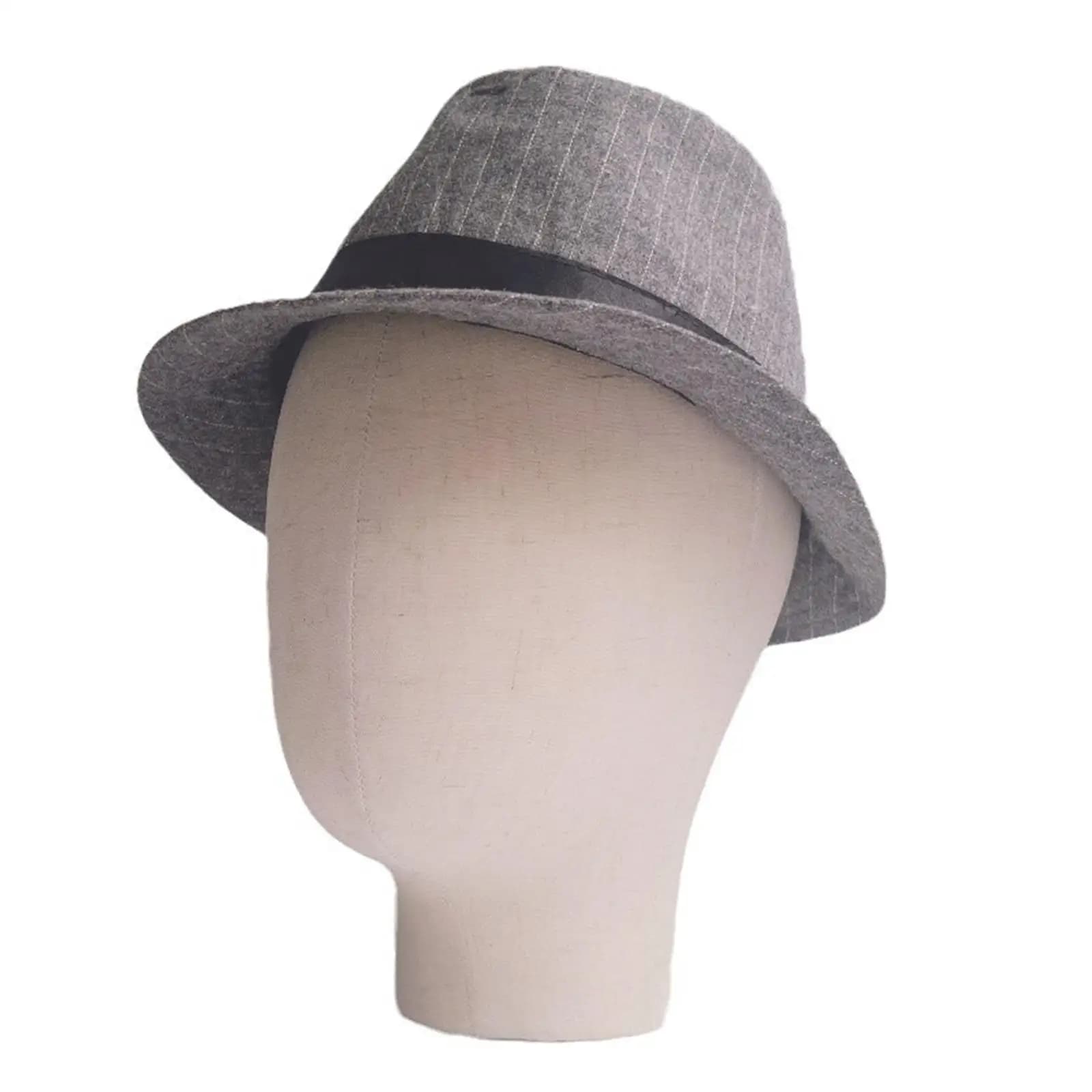 Male Mannequin Head Model Hat Display Stand Accessories Multipurpose 10inch Tall for Professional or Personal Use Practical