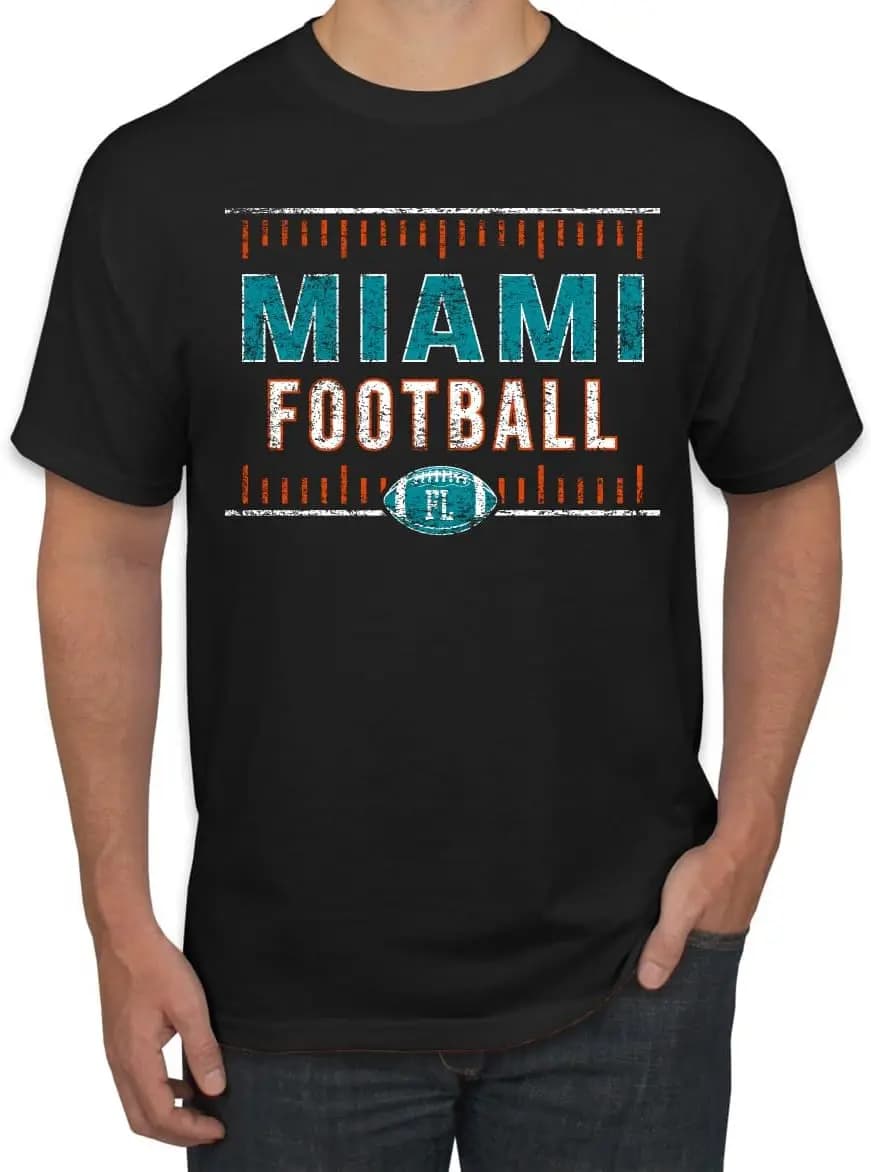 Wild Bobby Miami Fans | MIA Fantasy Football Sports Men's T-Shirt