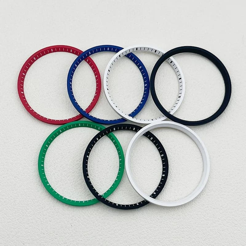 Watch Chapter Ring 31.4mmX27.8mm Suitable For Movement NH35, NH36, 4R, 6R, Watch Scale Rings