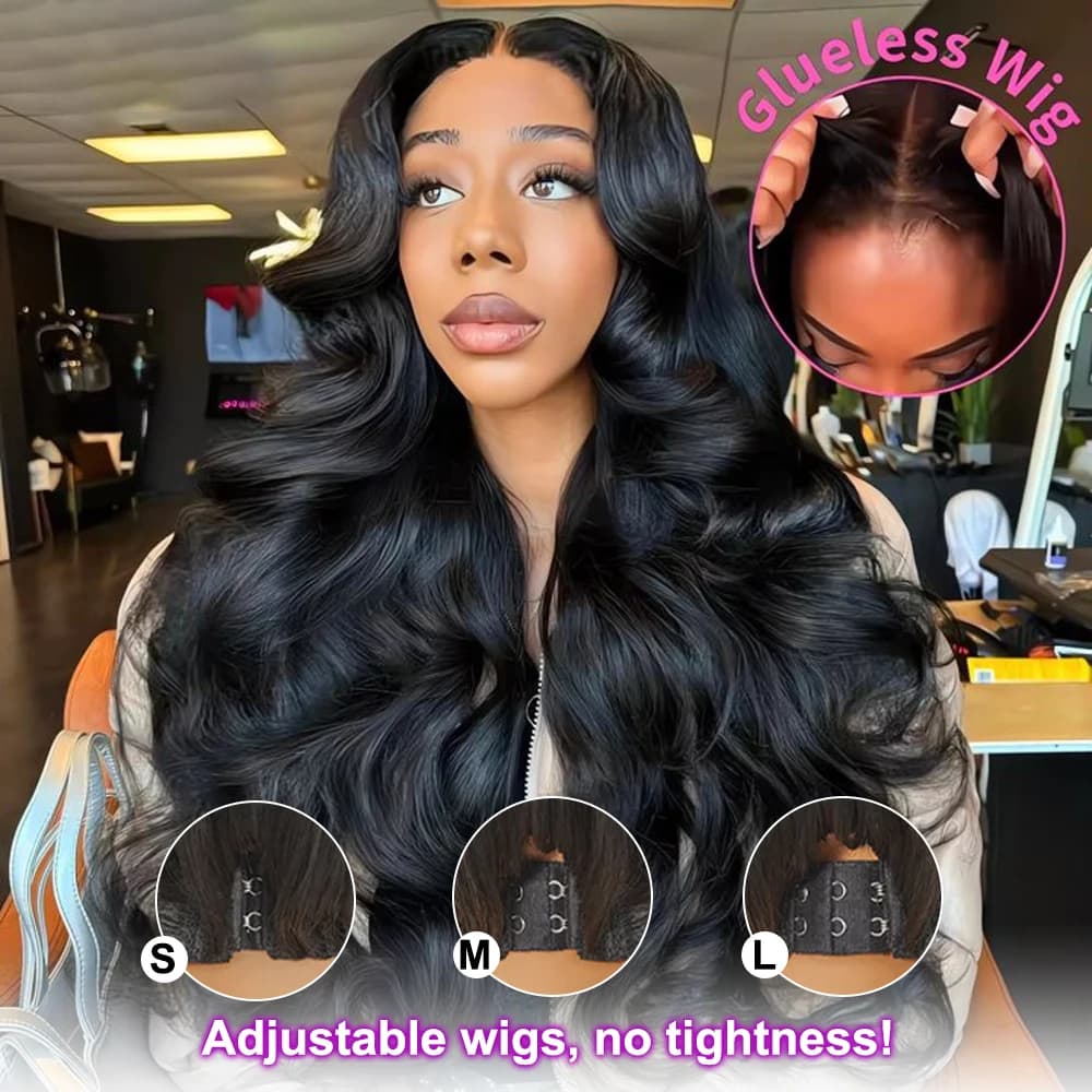 250% Glueless Wigs Human Hair Read To Wear And Go Brazilian 30 40Inch Body Wave Lace Front Human Hair Wig 13x6 HD Lace Front Wig