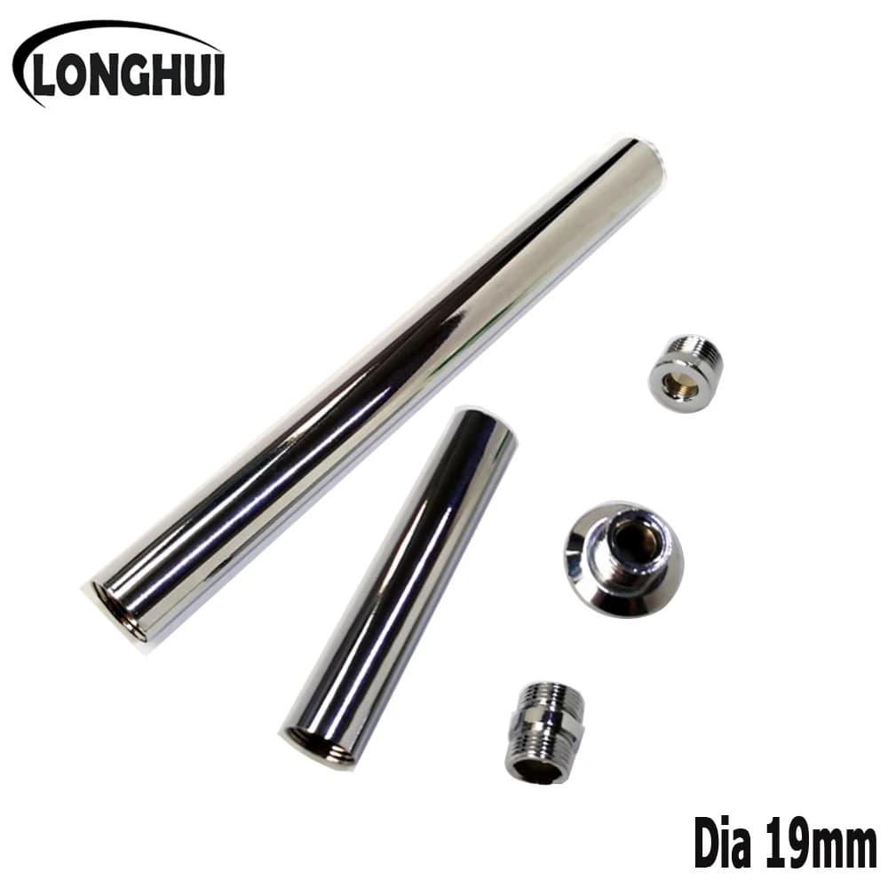Dia 19mm inner tooth iron tube straight pole table lamp floor lamp moxibustion bracket photography equipment connecting rod DIY