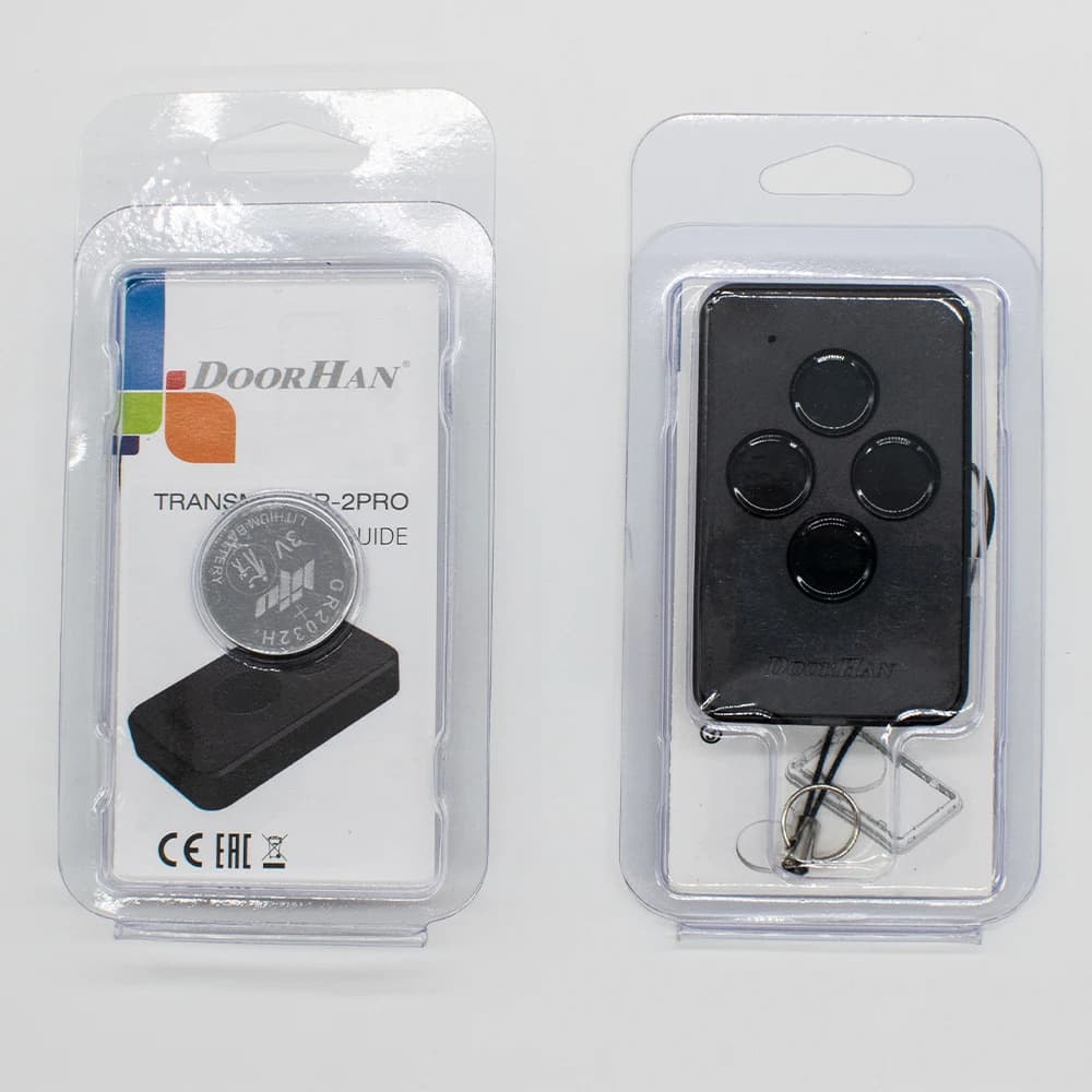 DOORHAN Transmitter 2 / 4 Channel Key Fob For Automatic Gates and Barriers