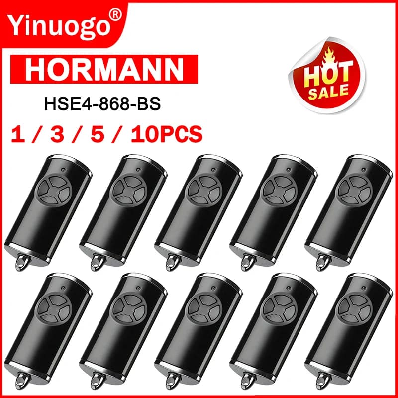 HORMANN HSE4 HSE2 HSE1 HS5 HS4 HS1 868 BS HSE4-868-BS HSE2-868-BS HS5-868-BS HS4-868-BS Garage Door / Gate Remote Control 868MHz