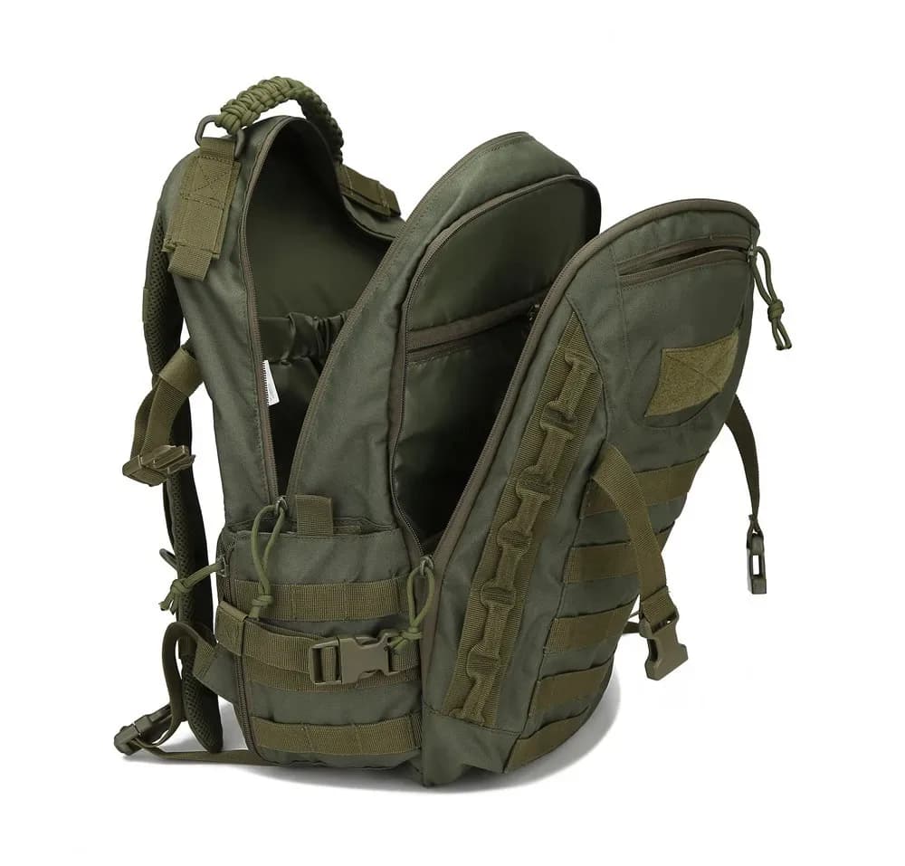 35L Outdoor Backpack Waterproof Camouflage Camping Hiking Backpack Large Wear-Resistant Sports Bag