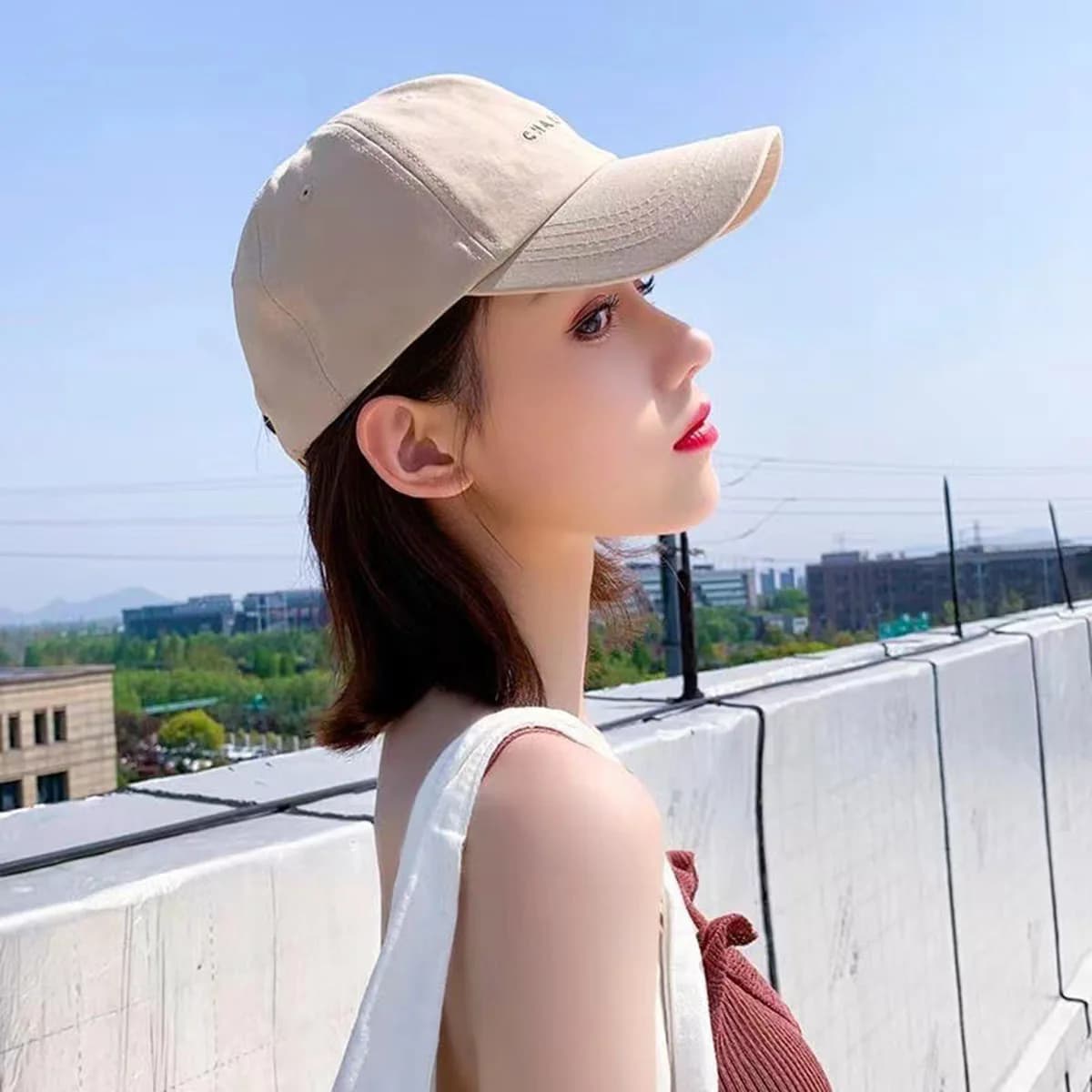 Baseball Cap Sports Cap Solid Color Sun Hat Casual Fashion Outdoor Hip-Hop Gats for Men and Women