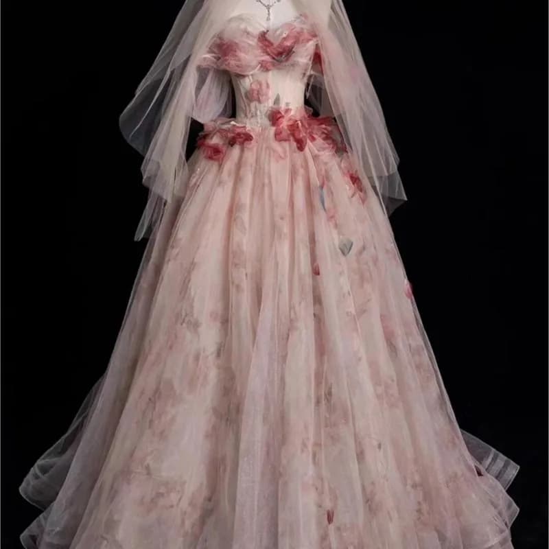 Rose bar Mitzvah banquet host Peng toasting dress