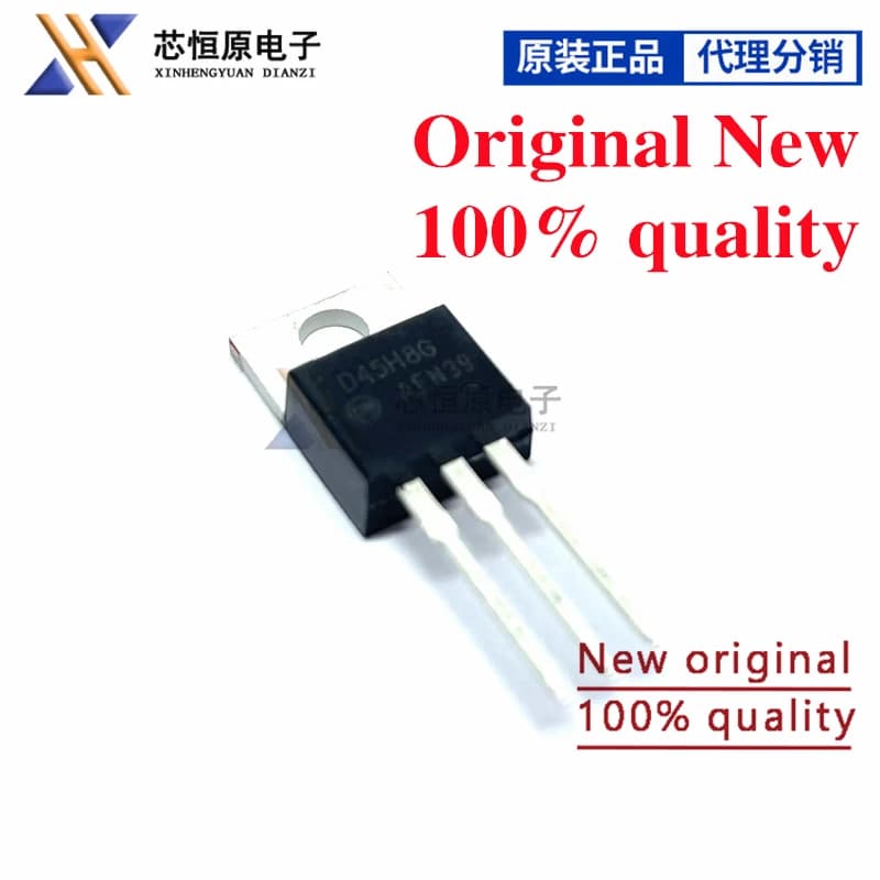 (5pieces) D45H8 D45H8G 10A 60V original new in stock