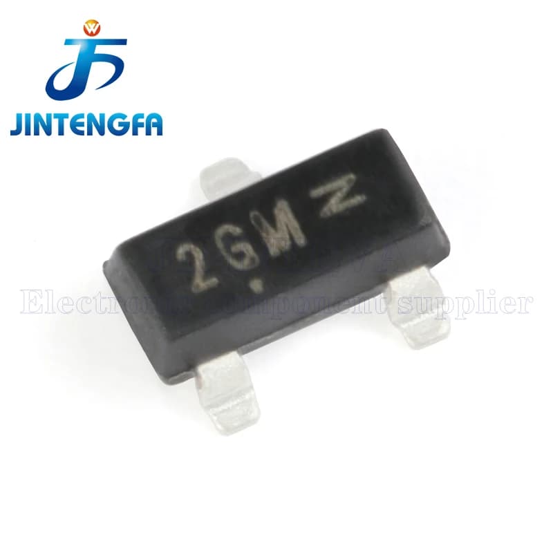 100PCS MMBTA42 MMBTA92 MMBTA05 MMBTA06 MMBTA55 MMBTA56 MMBTA44 MMBTA94 MMBTA13 LT1G SOT-23 1D 2D 3D 4D 1H 2H SMD Transistor