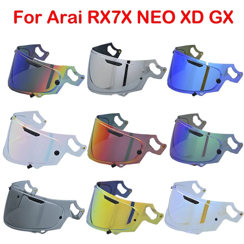 Visor for Arai QV-Pro RX7X CORSAIR-X RX-7V RX7V NEO XD VAS-V VECTOR-X Vector X Defiant-X Defiant X Quantum-X Quantum X Signet-X