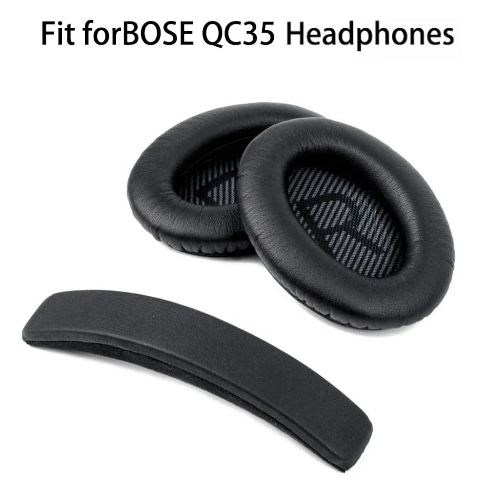 Replacement Ear Pads Earpads Headband For Bose QuietComfort QC 2 15 25 35 Headset Ear Cushion QC35 QC2  QC15 QC25 Accessory 