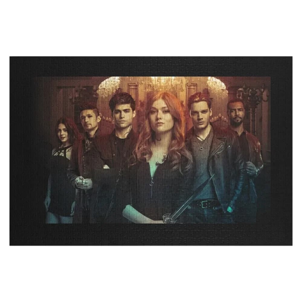 Shadowhunters Cast Jigsaw Puzzle Wood Photo Personalized Personalized Toys Woodens For Adults Picture Puzzle