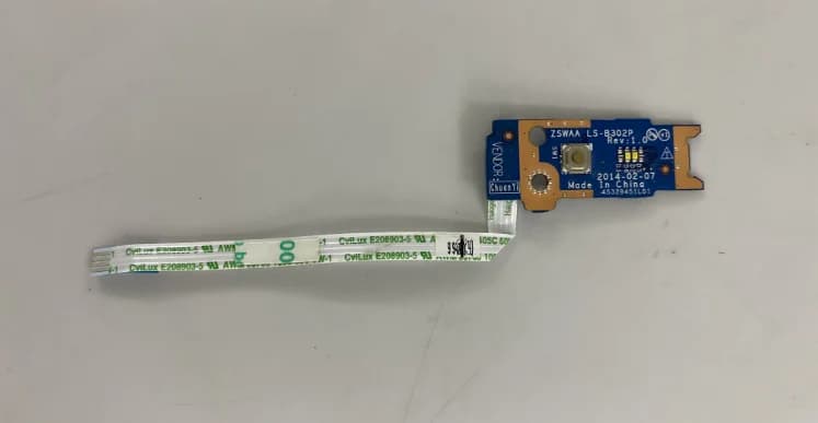 Original Power Switch Button Board With Cable For TOSHIBA C55-B C50-B C55T-B C50D-B C55D-B Switch Board LS-B302P