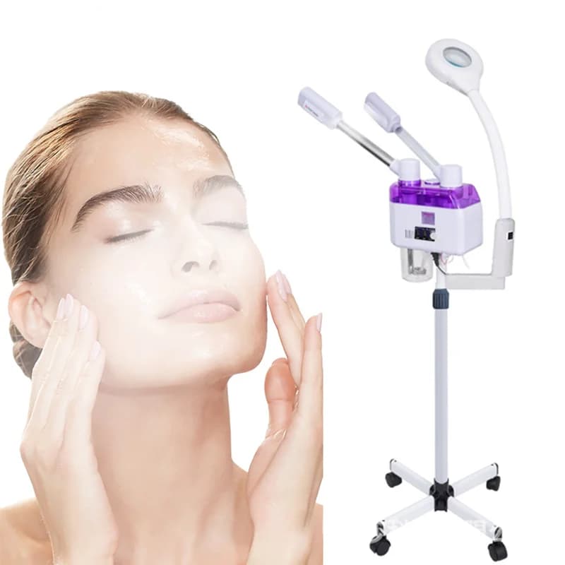 3 in 1 Face Cold Hot Spa Vapozone Facial Steamer Machine