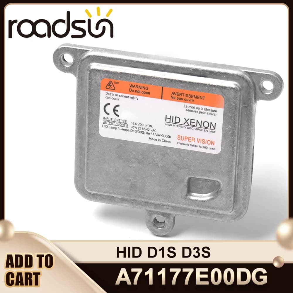 1x A71177E00DG,10R-034663 D1S D3S HID Headlight Xenon Ballast Module For Hyundai Santa Fe 2013 2014 Jaguar XF/XFR Ford Focus mk3