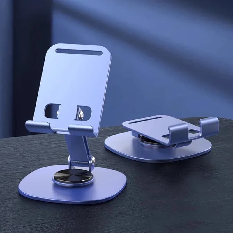 Universal Metal Lazy Bracket with 360 Rotation for Mobile Phone and Tablet