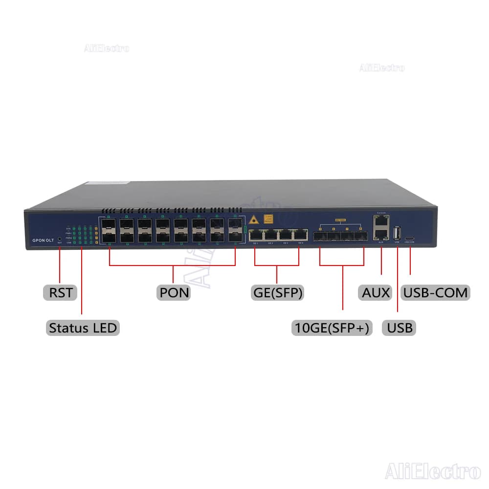 OLT Port GPON VSOL-Gpon Olt  8 Ports Open To Any Brand Of ONU