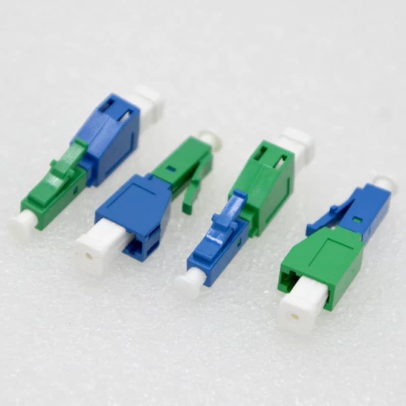 1pc LC/UPC Female-LC/APC Male Optical Fiber Connector Single-Multi Mode Optical Fiber Adapter Flange Coupler Special