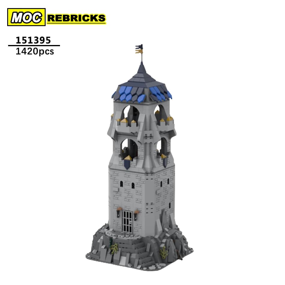 MOC Classic Street View Architecture Medieval Castle Building Block DIY Model Xmas Gifts Collection Bricks Toys Kid Puzzle Gifts
