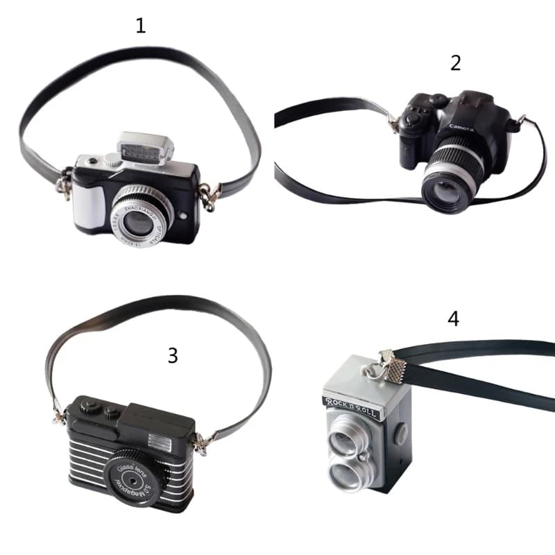 Newborn Photography Props Retro Miniature Camera Infants Photo Decoration Mini Camera Toy Baby Photo Backgroud