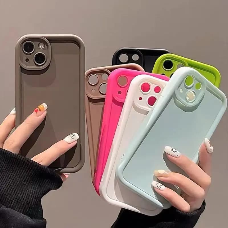 Liquid Silicone Phone Case For iPhone 15 Pro Max Case iphone 11 12 13 14 Pro Max XR X XS 7 8 SE SE3 Shockproof Bumper Soft Cover