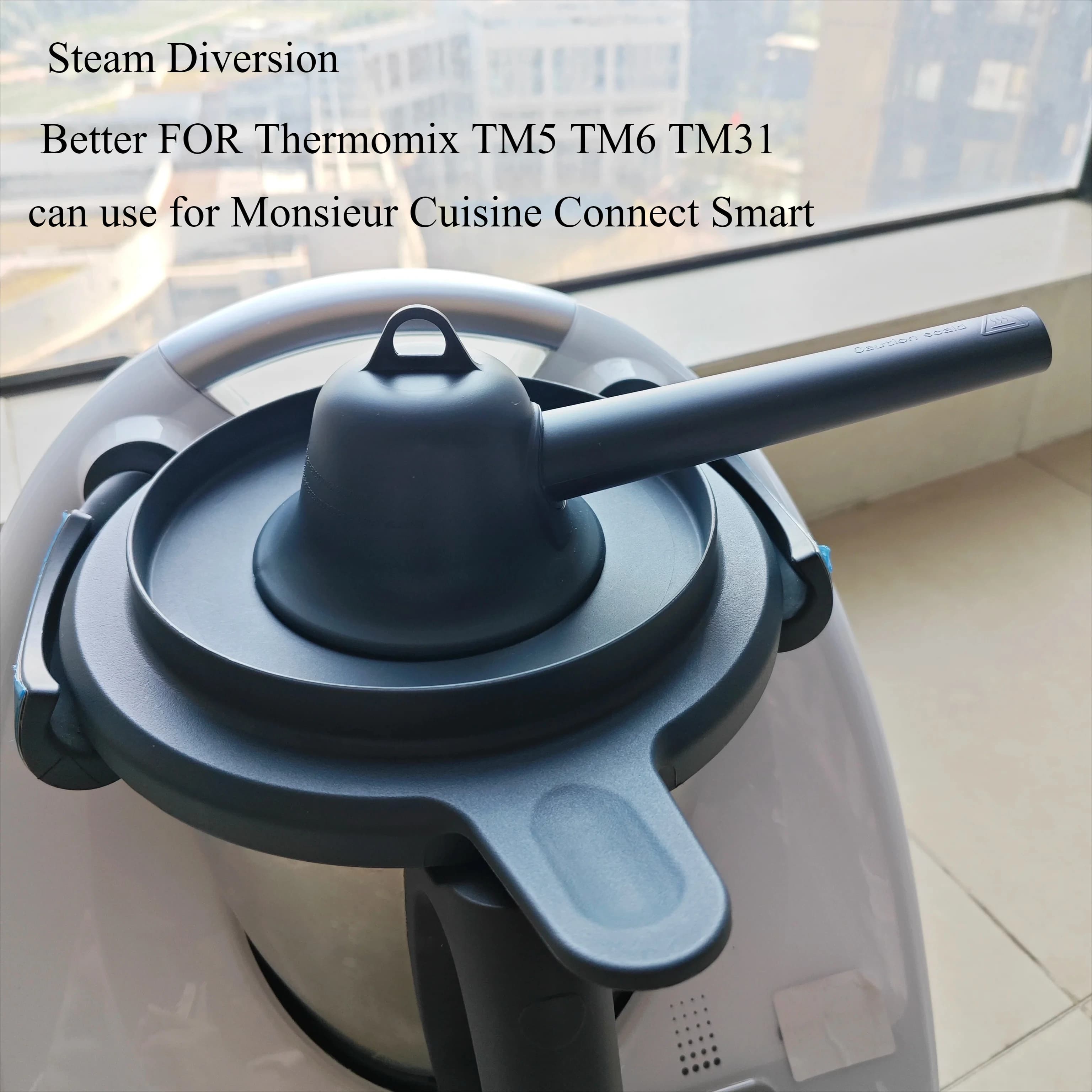 Steam Diversion for Monsieur Cuisine Connect Smart Trend/Thermomix TM6 TM5 TM31