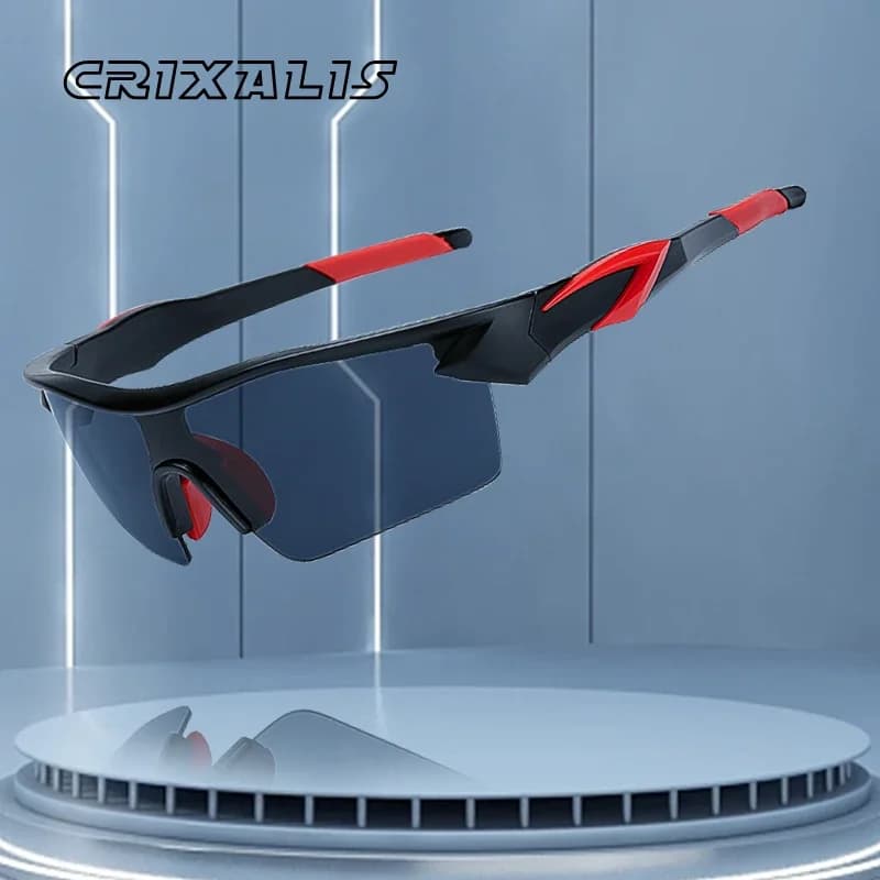 CRIXALIS Fashion Square Sunglasses for Men Outdoor Sports Cycling Sun Glasses Women Travel climbing Shades Male UV Protection