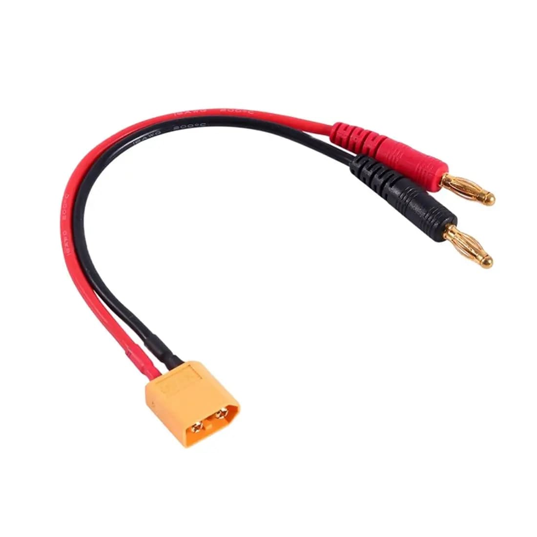 Silicone Wire 4.0mm Banana Plug to XT60 Charging Cable For IMAX B6 B6AC Balance Charger Lipo Battery RC Car Boat