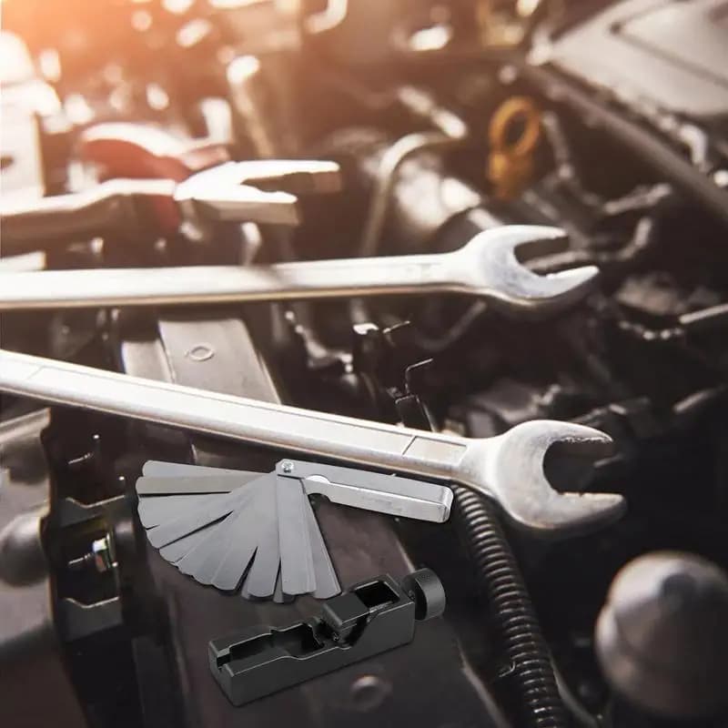 For Home Spark Gaps Tool Alloy Measuring Tool Feeler Gauge Gapping Tool Efficient Spark Plug Adjustment Spark Plug Gaps Tool For