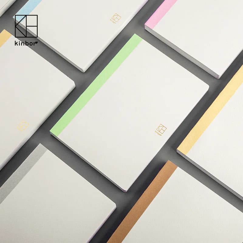 Kinbor Replacement Manual Book Core A6 A5 Full Blank Inside Page Grid Book Core Student Diary