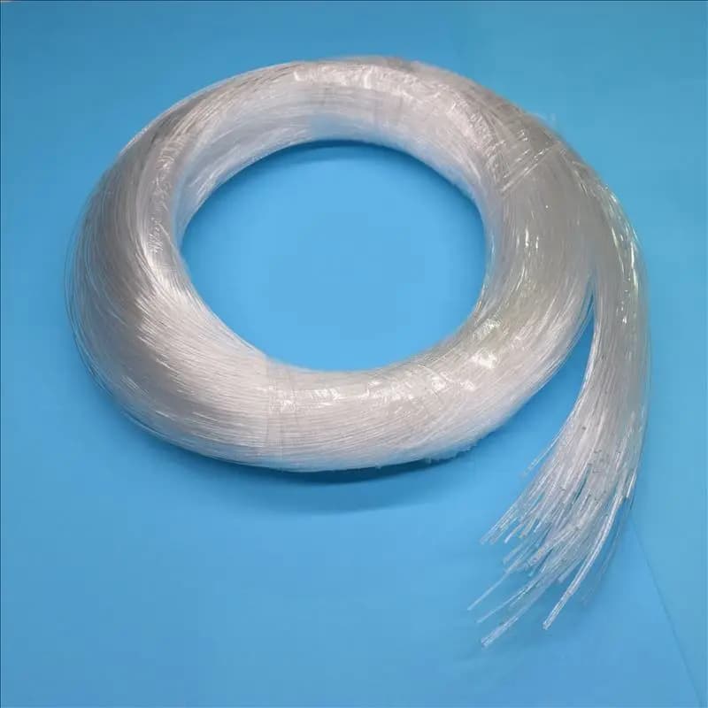 0.5mm 0.75mm 1mm 1.5mm PMMA End Glow Plastics Fiber Optical Cable For LED Light Engine Car Home DIY Starry Sky