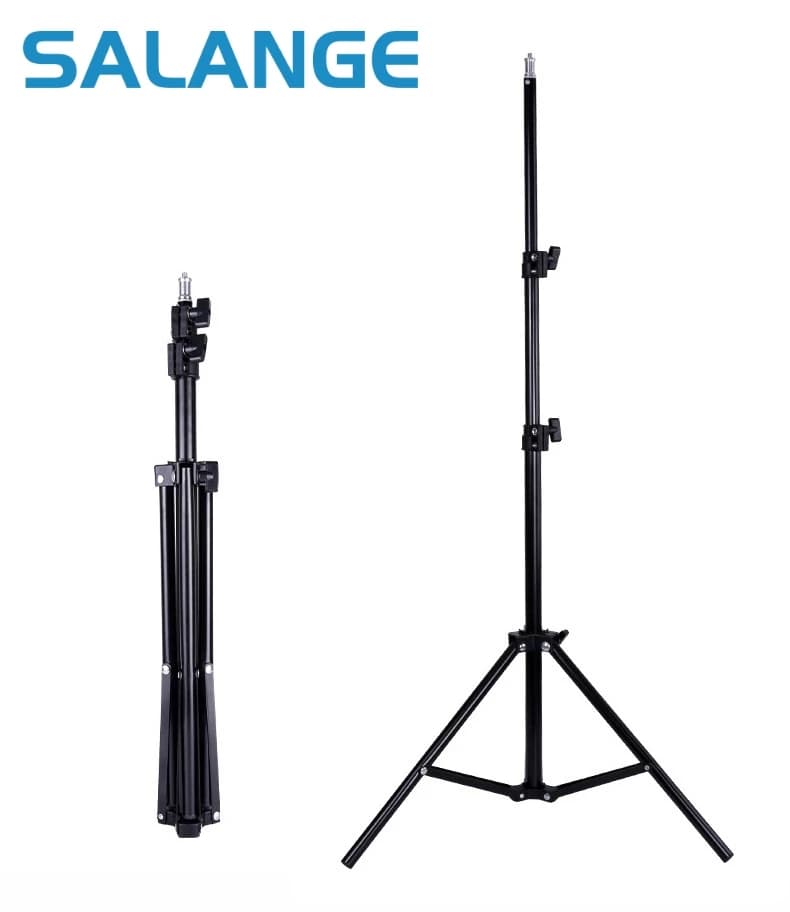 Projector Bracket Travel Tripod with 1/4 Screw Photographic Lighting Stand Extendable 110cm 160cm for Projector Camera Outdoor