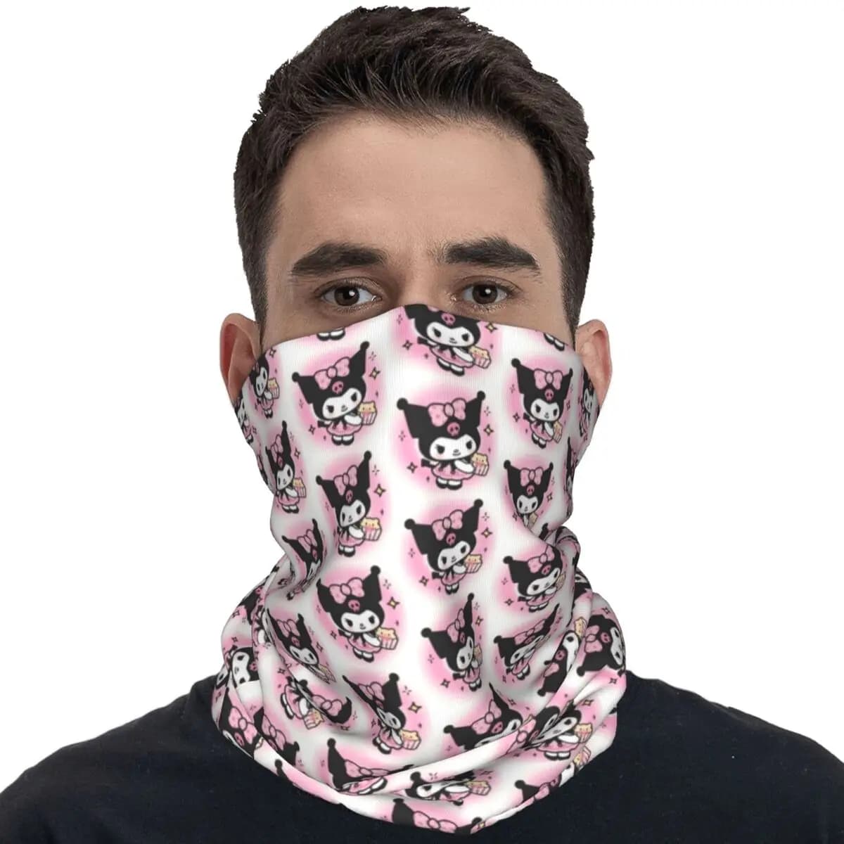 My Melody Bandana Funny Balaclava Spring Running Travel Windproof Cycling Mask Soft Warm Face Masks