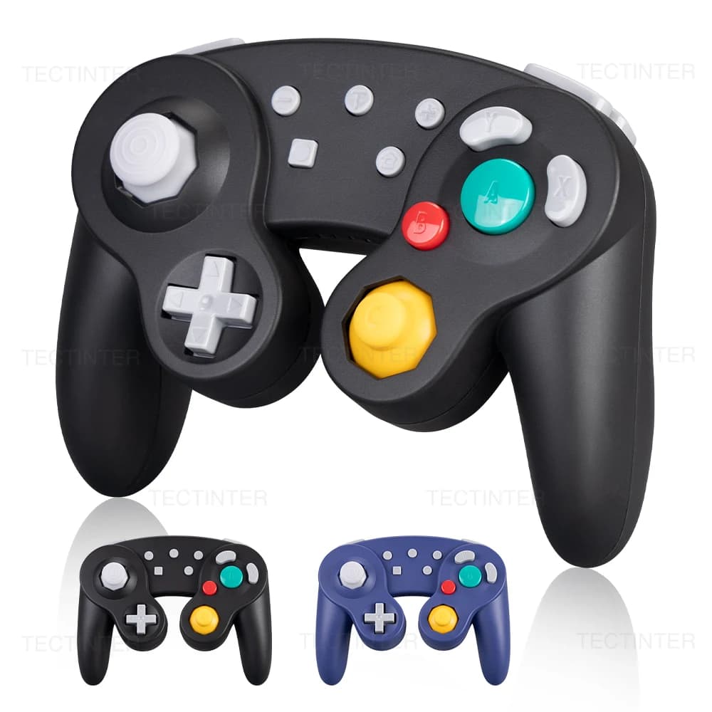 Support Bluetooth Gamecube Controller Compatible with Nintendo Switch 2 Gamepad For Steam/Andriod/PC Joystick with Turbo Functio