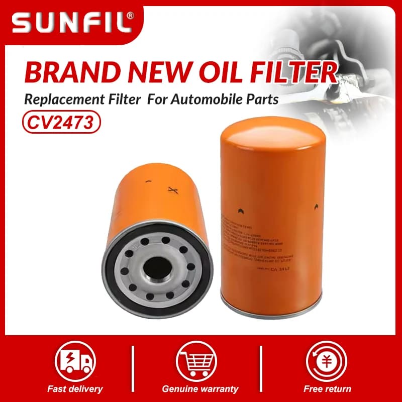 Brand New Oil Filter CV2473 Replacement Filter P551253 P559129 LF3356 For Automobile Parts