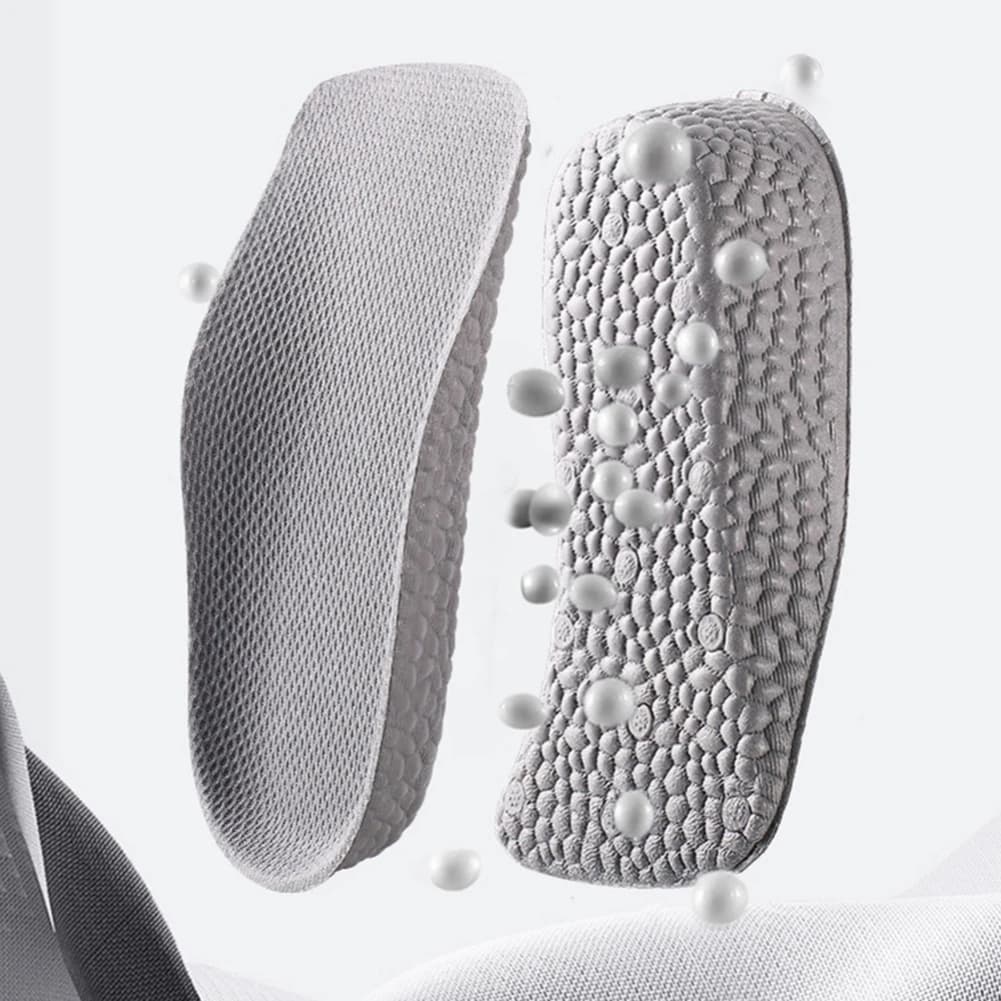 Height Increase Insoles Heel Insole U-shaped Heel Design Sneakers Heel Insoles Memory Foam Shoes Pads For Men Women
