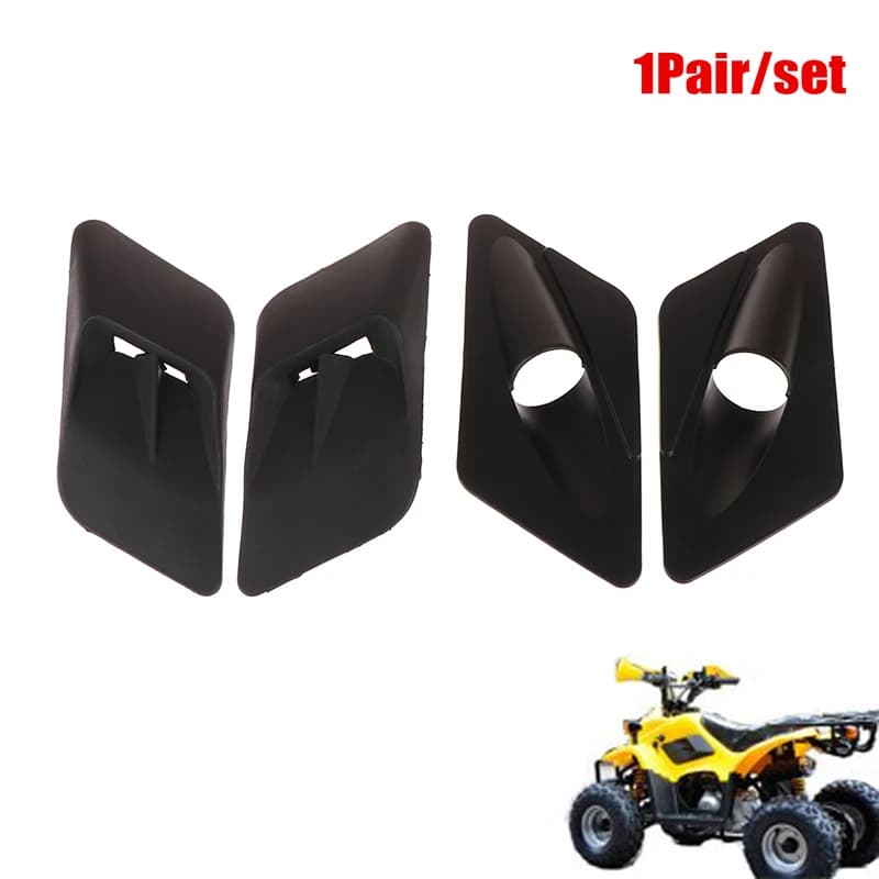1Pair New Body Plastic Mudguard Insert Vent For ATV110 Quad Left And Right Decorative Panels Accessories