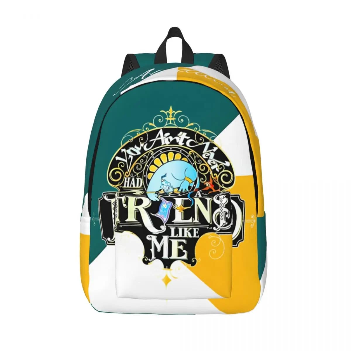 Multi-Function Glamorous Storage Bag Camping Retro Washable Aladdin For Women Backpack Back To School Gift