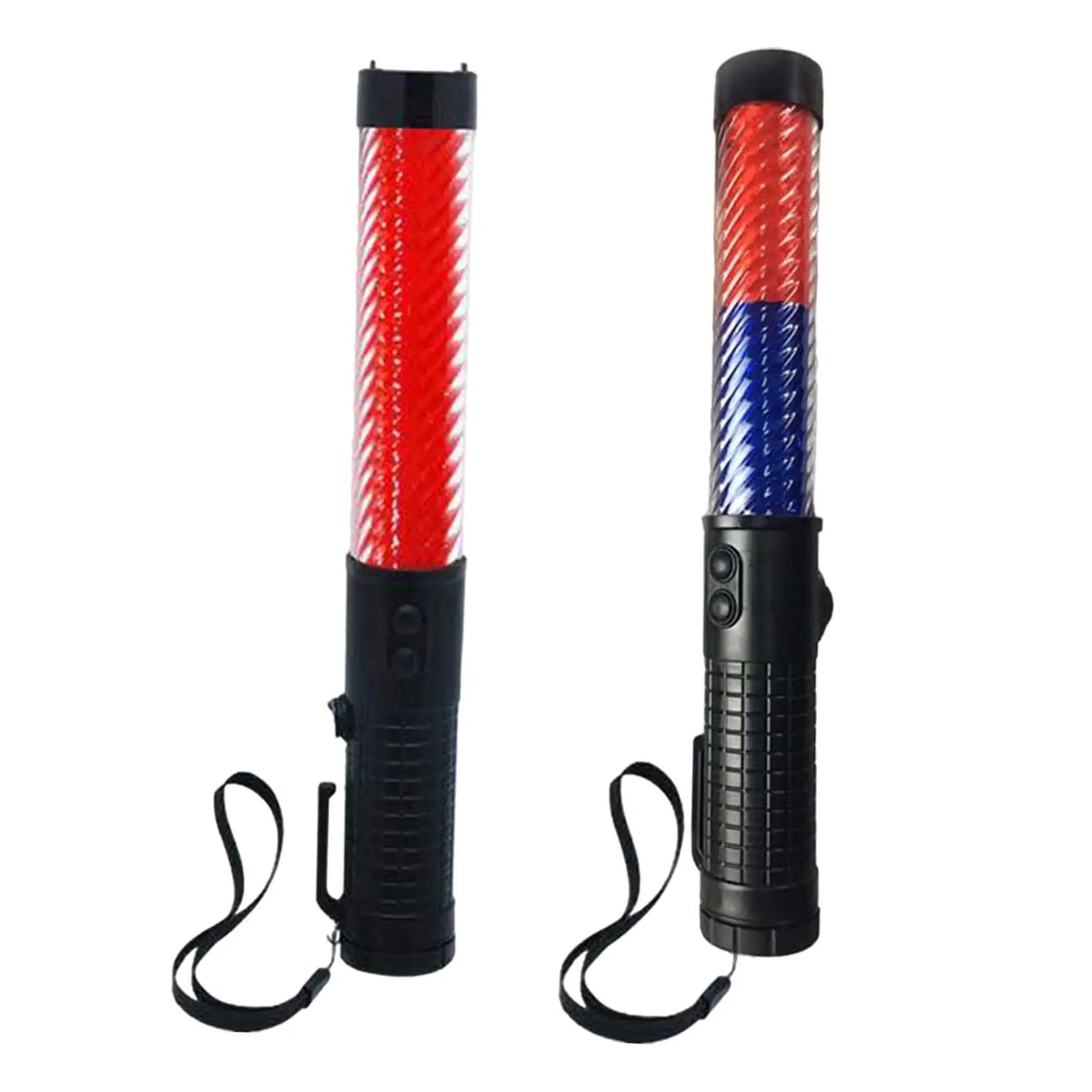 Rechargeable Traffic Control Stick Warning Stick 11.81" Versatile Waterproof Portable Traffic Light Bar with Lanyard for Parking