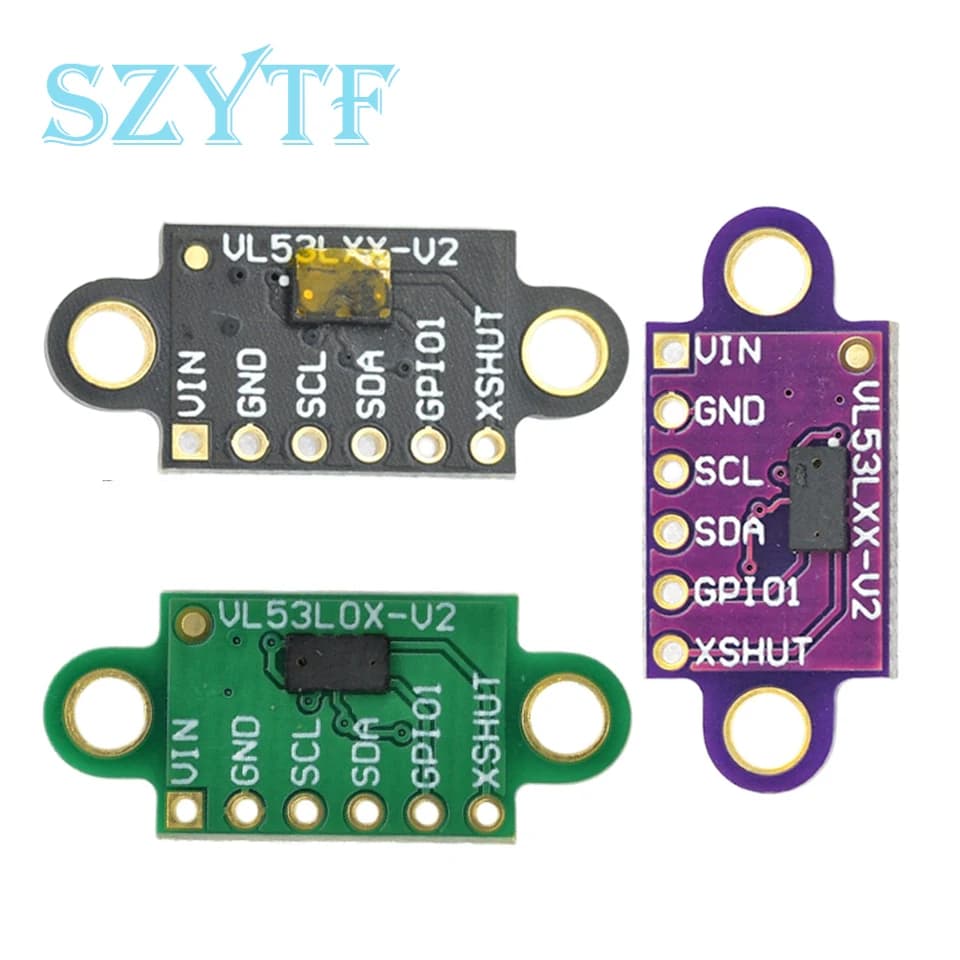 VL53L0X Time-of-Flight (ToF) Laser Ranging Sensor Breakout 940nm GY-VL53L0XV2 Laser Distance Module I2C IIC 3.3V/5V For Arduino