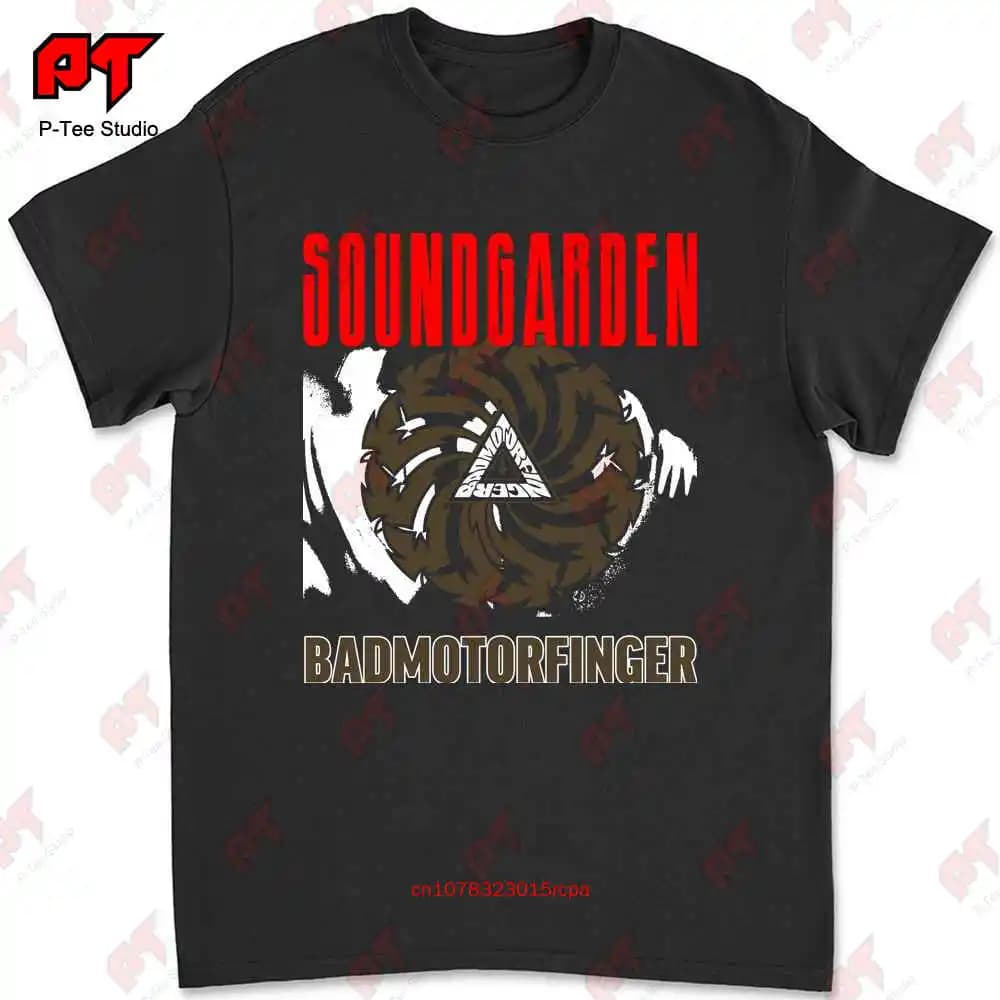 Soundgarden Badmotorfinger Band Logo T-shirt YZPN