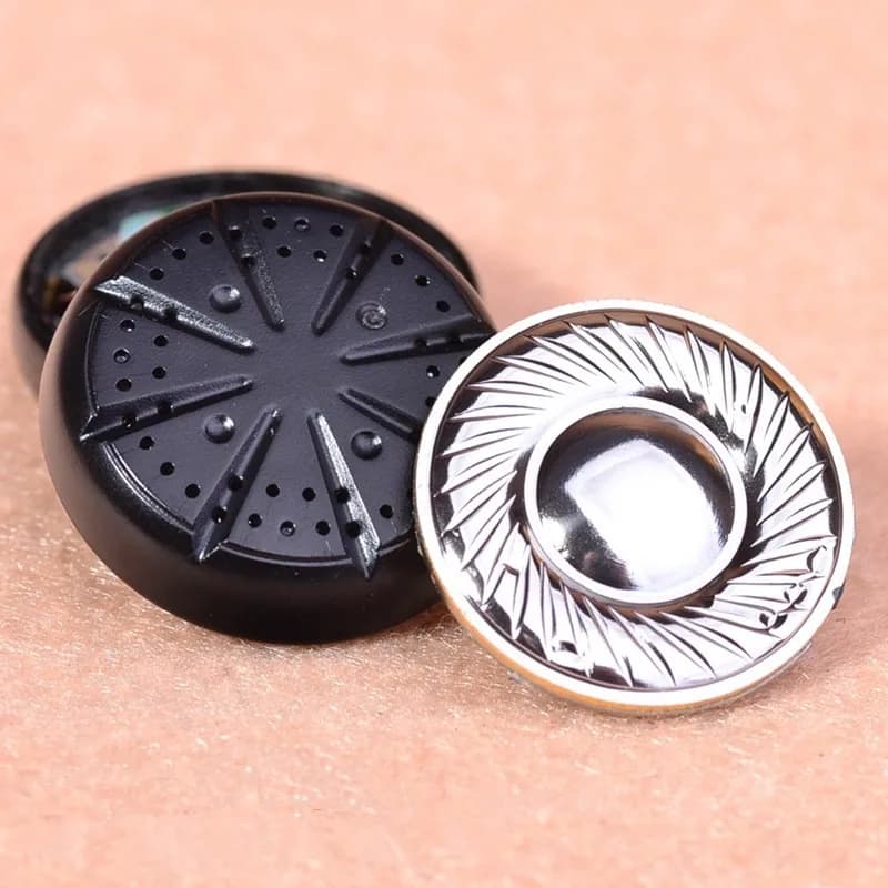 (1 Pair) mx500 Titanium film Driver Flat head Engraved earphone bass unit 15.4mm speaker Fengda 32ohm 64 ohm unit beyond