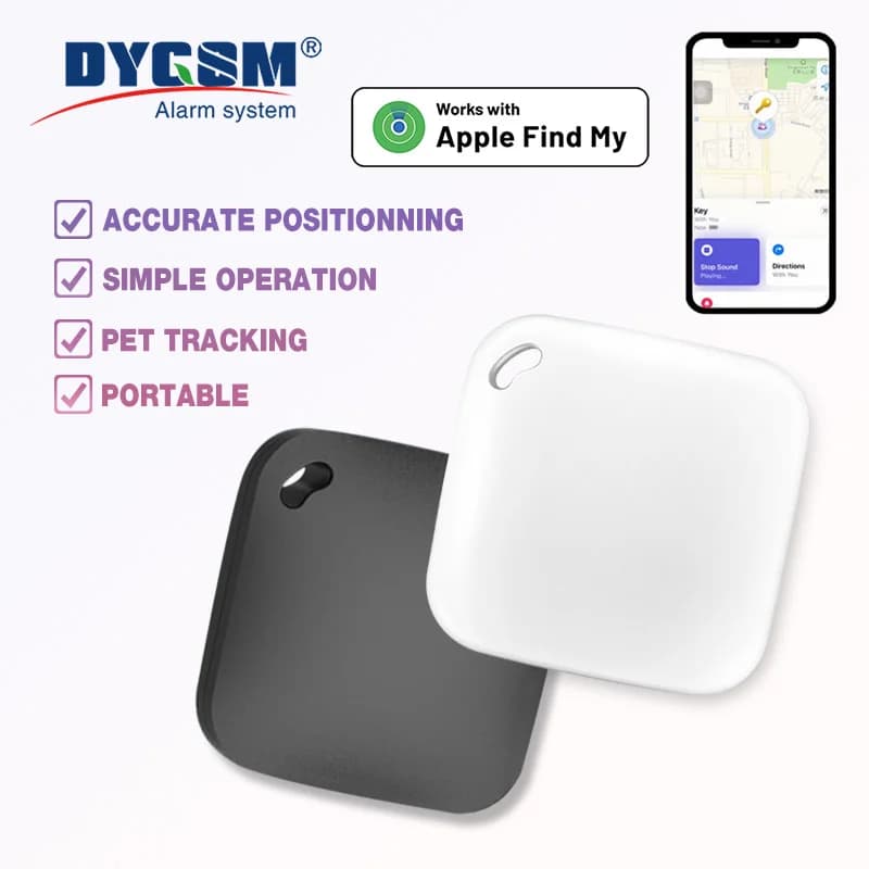 Smart GPS Tracker Works With Apple Find My APP Pet Kids Luggage Key Tracking Global Accurate Positioning Bluetooth Tag Tracker
