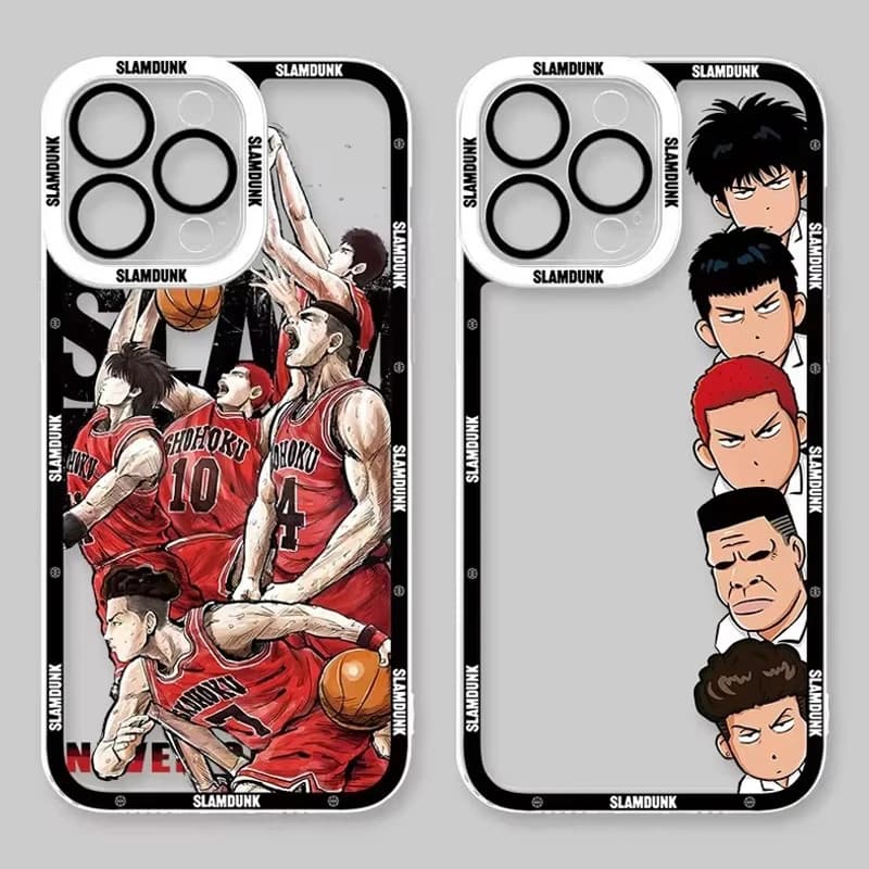 Anime Slam Dunk Soft Case For Xiaomi 13T 12T 11T 10T 14 13 12 11 Lite 5G NE POCO F6 X6 Pro X3 NFC X5 X4 GT F3 F4 F5 M6 M5S C65