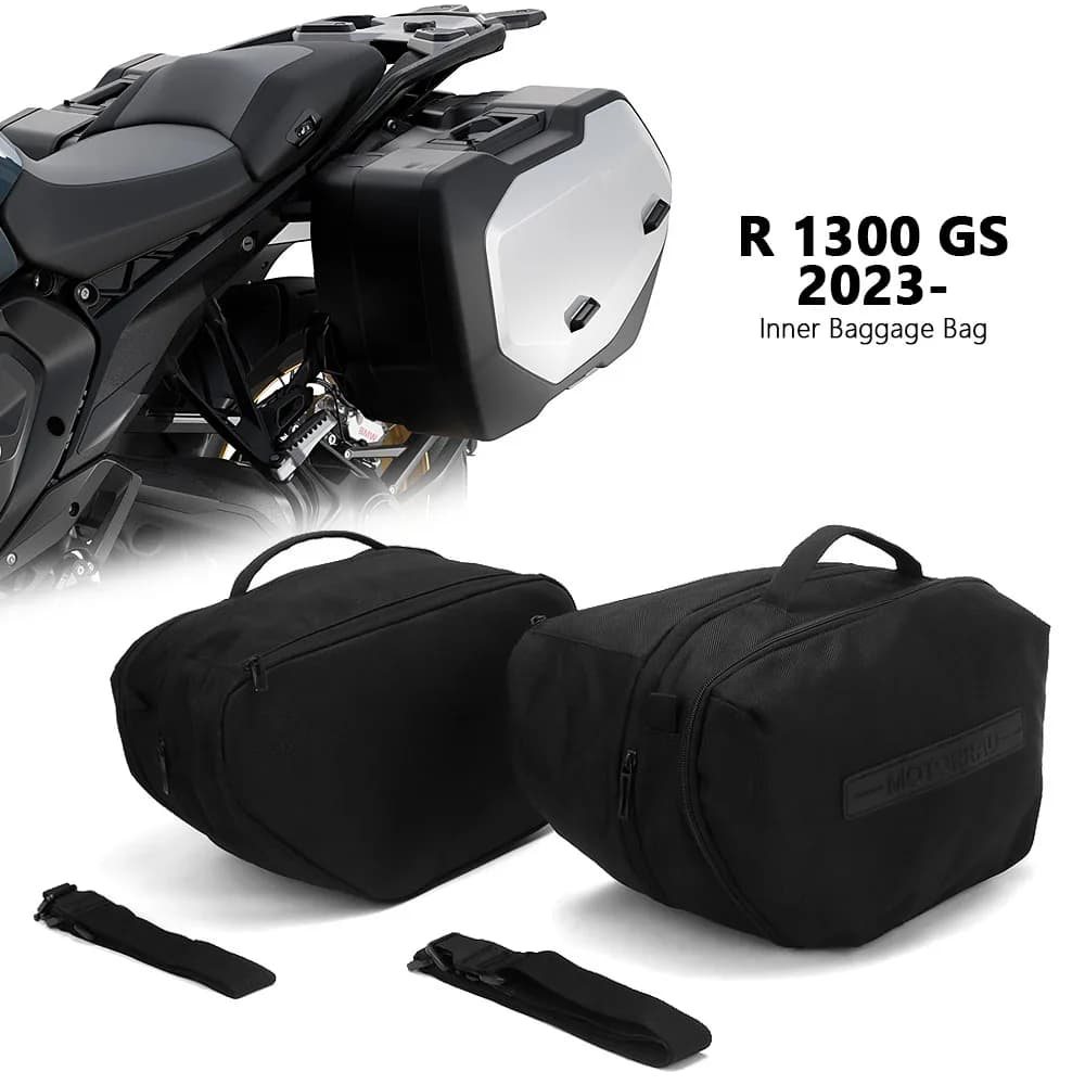 Motorcycle Carryable Pannier Inner Bag Waterproof 25L~32L Large Capacity Side Bags For BMW R1300GS R 1300 R1300 GS 2023 2024